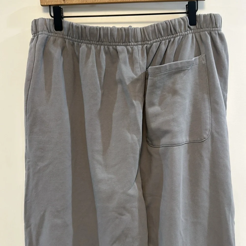 SKIMS grey lounge fleece jogger size xl